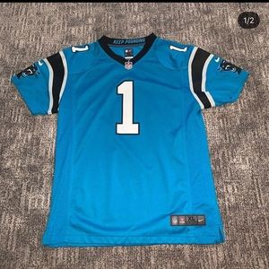 Cam newton panthers jersey